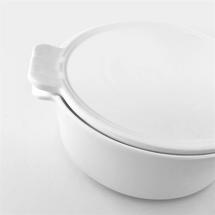 Round ceramic baking dish 4