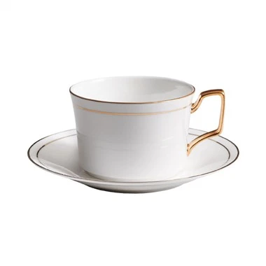 Gold Rim Tea Cup