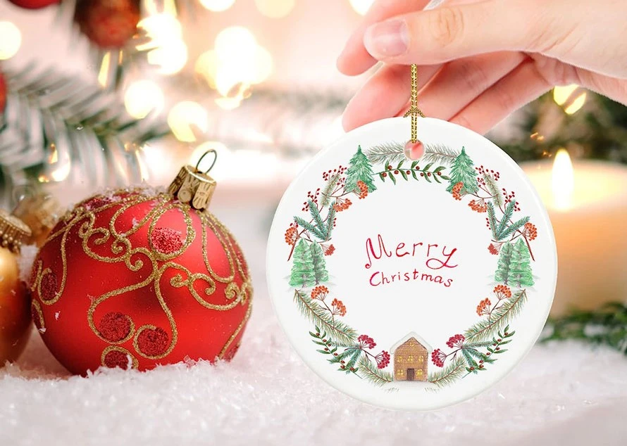 christmas ceramic ornament---- 5